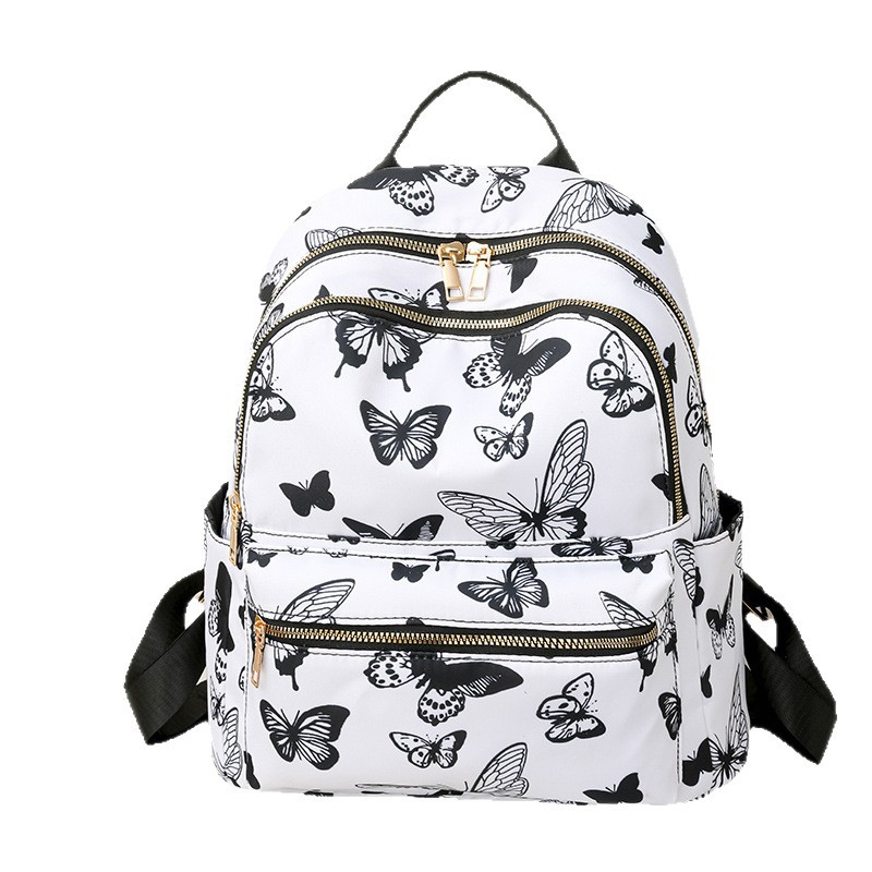 Trendy casual backpack for women 2025 New style fashionable travel small backpack, lightweight Oxford fabric versatile travel bag Item Picture