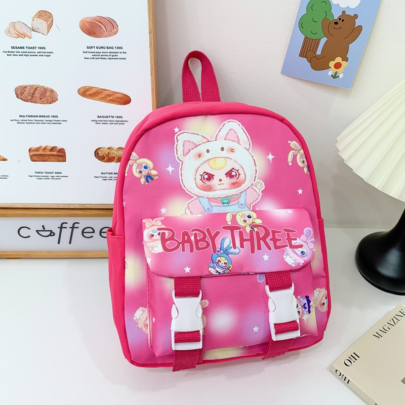 2025 Summer New stylish backpack, large-capacity fashionable schoolbag, cartoon printed children's backpack for kindergartens details Picture