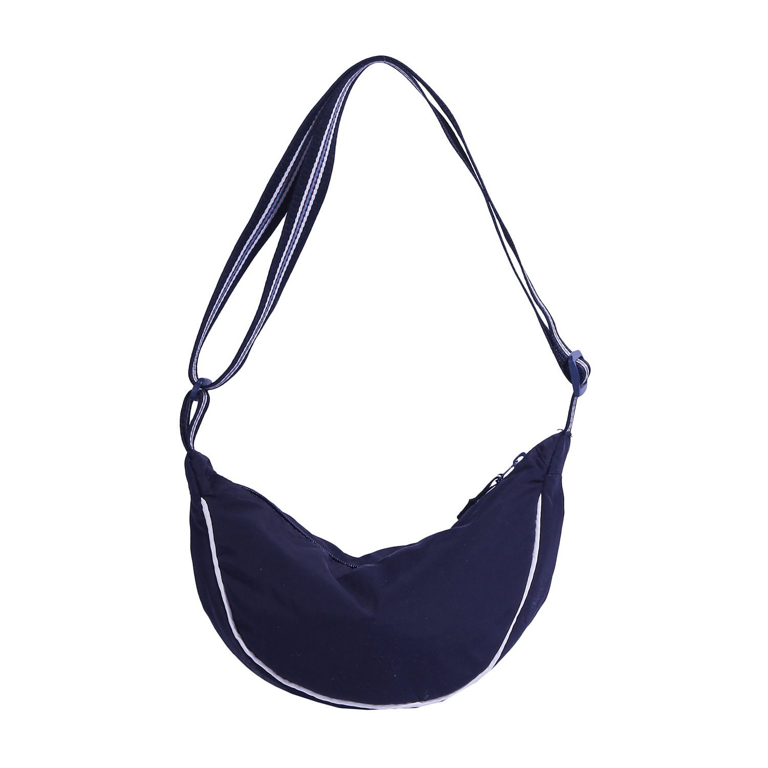 2025 New Japanese-style dumpling bag casual backpack, women's crossbody bag, underarm bag, large-capacity high-end single-shoulder bag Item Picture