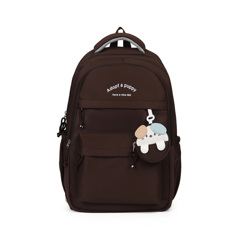 The new Japanese-style high-appearance-level schoolbag is a casual, simple, lightweight and versatile backpack for primary and secondary school students. It is suitable for commuting and has a large capacity Item Picture