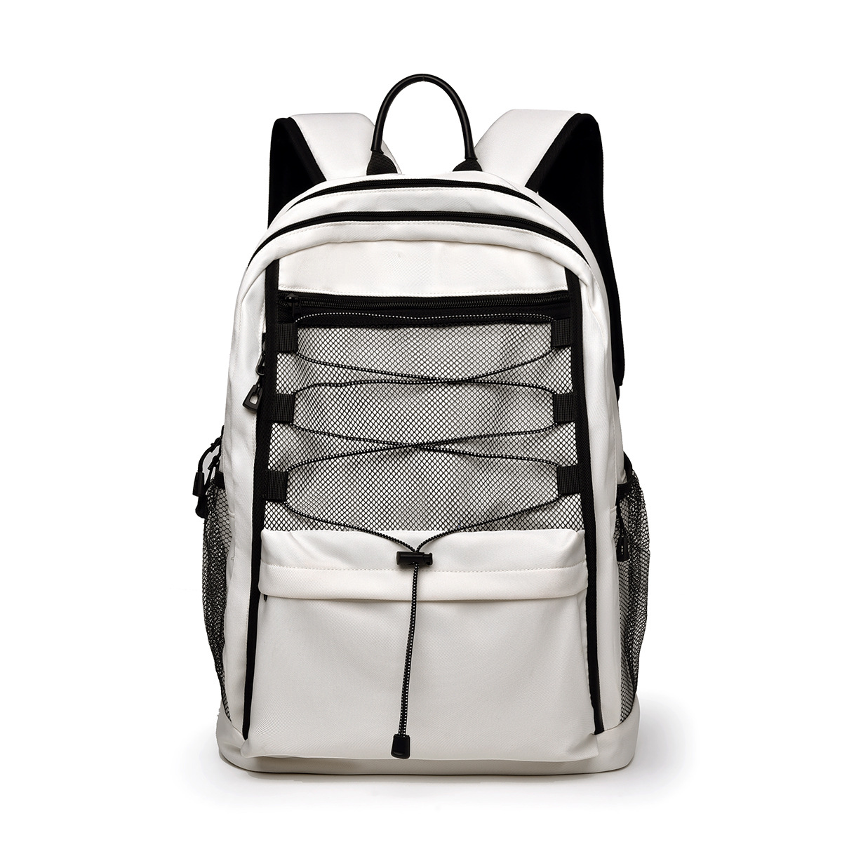 New backpack for girls, large-capacity outdoor casual backpack, campus student schoolbag, simple travel backpack full figure