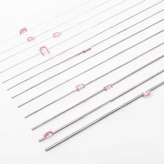 Steel wire 304 stainless steel straight bar/stainless steel wire/steel bar /1.3mm----2.5mm/1 meter per piece Specification drawing
