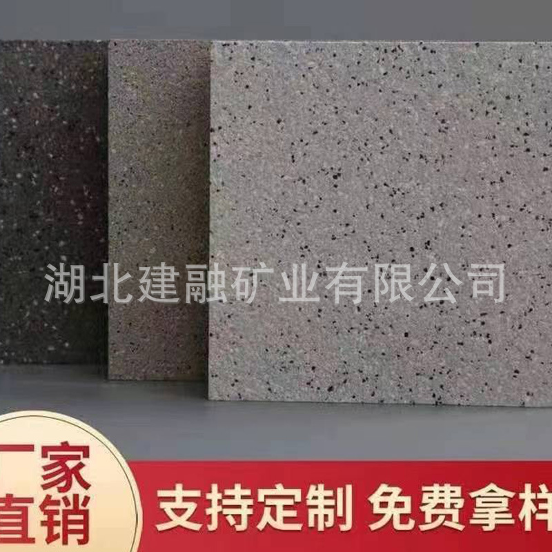 18mm thick Indian black litchi face PC stone imitation brick, 18mm thick small litchi face sesame black PC brick, white and black stone imitation PC brick full figure