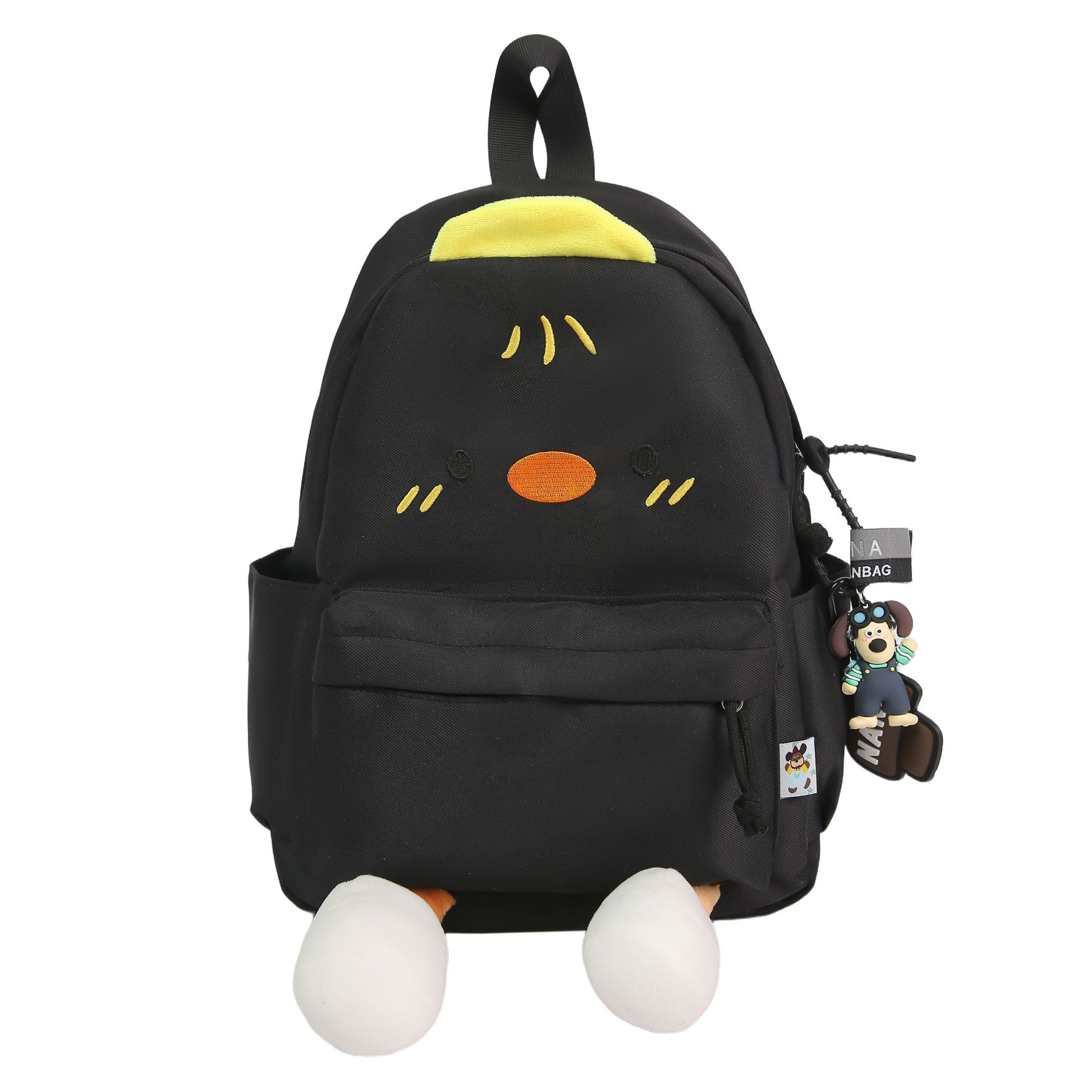 A new high-quality, sweet and cute ins cartoon chick schoolbag, a versatile backpack for primary and secondary school students' casual commuting Item Picture