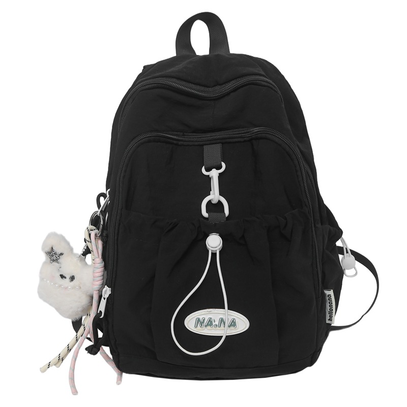 A new high-appeal, fresh and sweet macaron-colored backpack from Japanese Instagram, a lightweight travel backpack for junior and senior high school students Item Picture