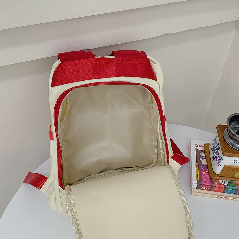 A new Japanese-style backpack in various sizes, featuring a simple yet large-capacity design for junior high school students. It has a high level of appearance and is a versatile and casual backpack Application Scenario