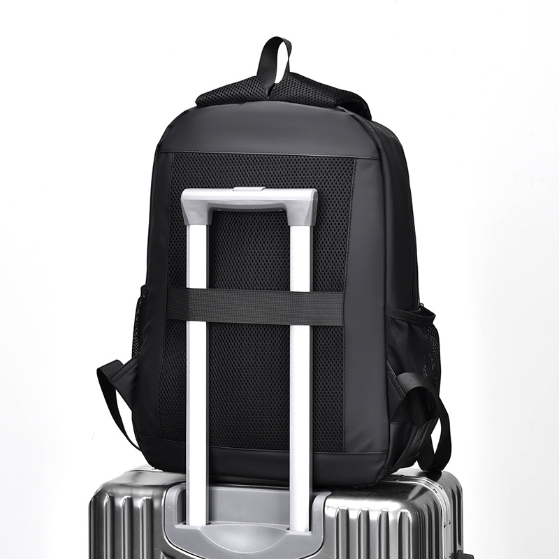 2024 New nylon fabric bag college student schoolbag, men's backpack, large-capacity outdoor business trip and travel bag, casual Application Scenario