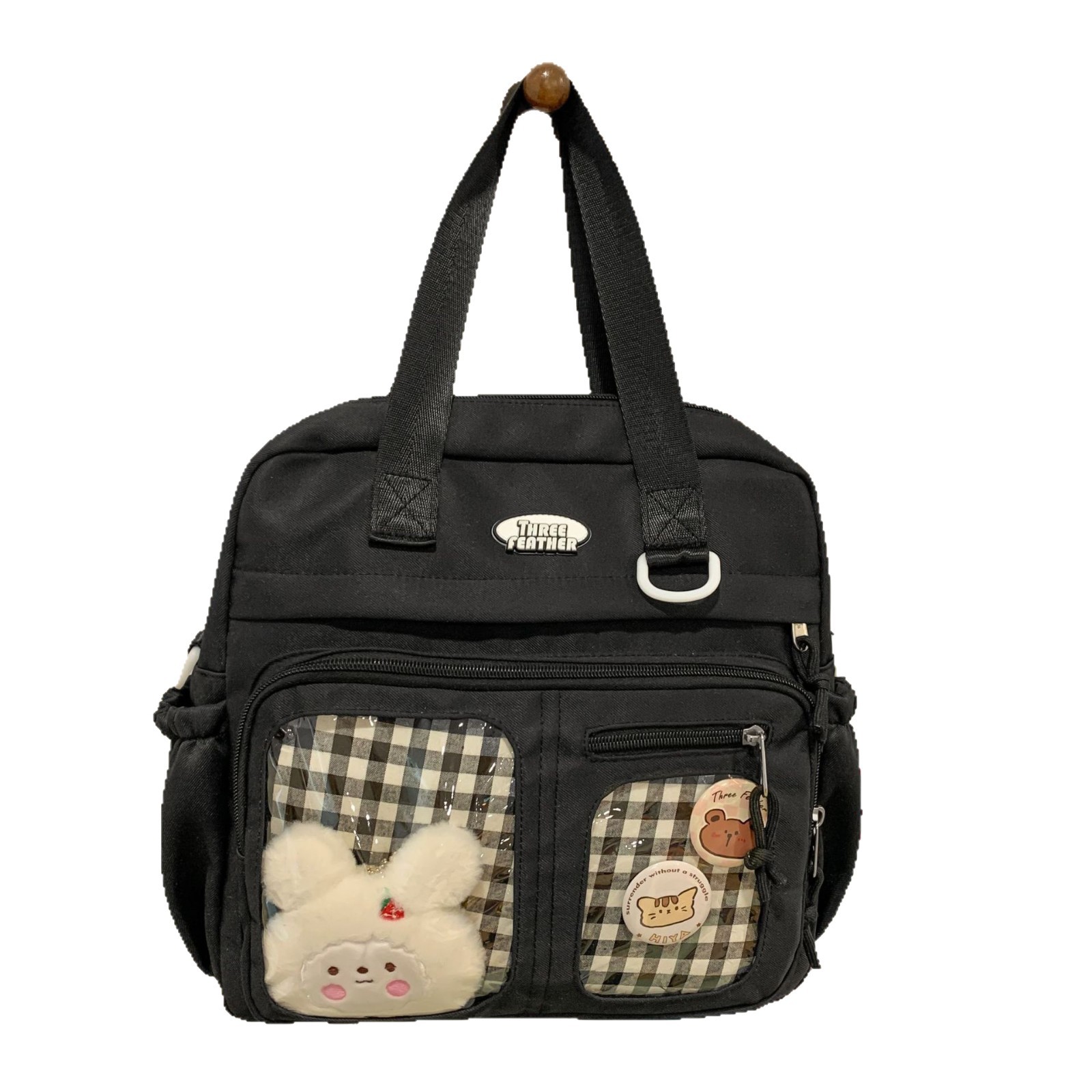 Forest-themed high school and junior high school students' single-shoulder bag for girls on Instagram, high appearance level, school-like soft girls, versatile and cute crossbody bag Item Picture