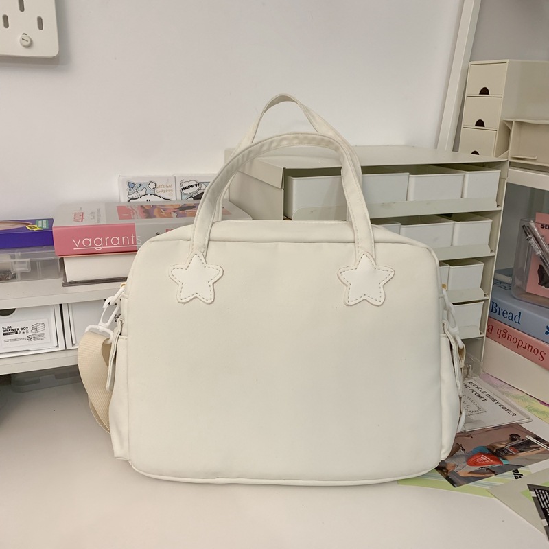 Japanese-style Instagram casual girl's small bag, versatile crossbody bag, cute transparent painbag, simple phone bag for girls Specification drawing
