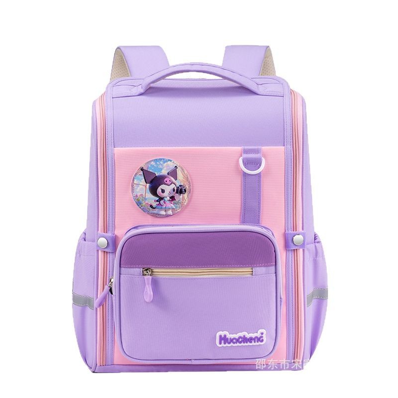 Cross-border primary school student schoolbags, children's large-capacity backpacks, male and female student backpacks, and wear-resistant schoolbags for children aged 6-12 Item Picture