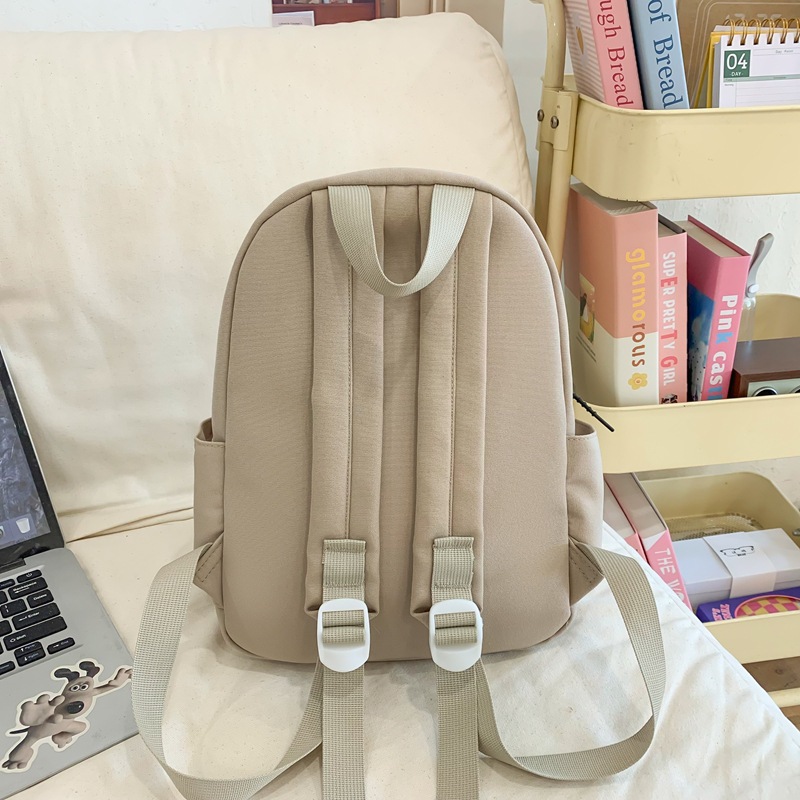 Korean-style schoolbag, versatile for girls, large-capacity and cute backpack, lightweight and stress-reducing school backpack for primary school students in grades 3 to 6 Specification drawing