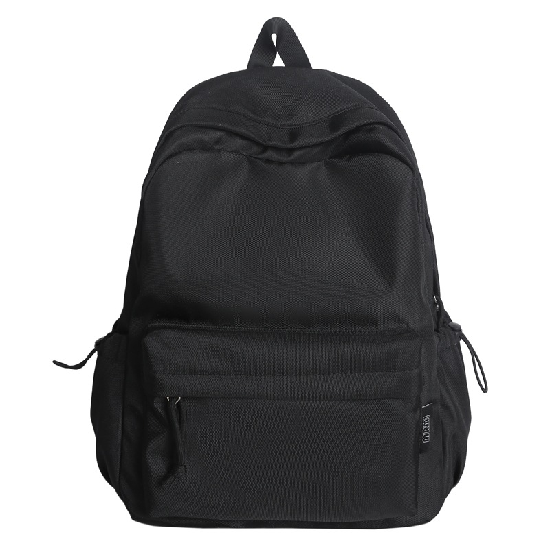 A new high-look, solid-color, simple backpack from the Korean version of Instagram. It's a casual, lightweight, versatile and large-capacity backpack for couples Item Picture