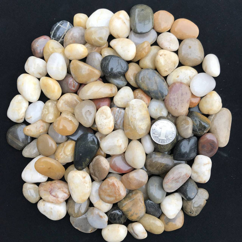 Pebbles, rain flower stones, small stones, natural raw stones, fish tanks, flower POTS, soft stones, courtyard decoration, garden, colorful stones Application Scenario