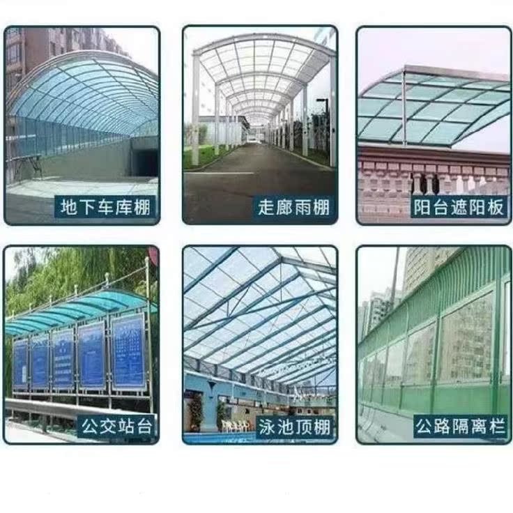 A 2-meter plastic board light-transmitting board with a 1M ³ dust-proof commercial pc sunroom is built with antique-style family endurance board for sun protection and transparency Application Scenario