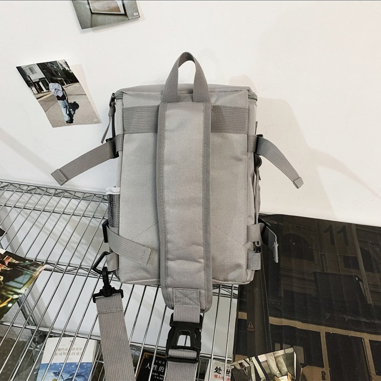 New large-capacity fashionable workwear single-shoulder bag, casual waterproof and versatile crossbody bag, niche travel backpack Specification drawing