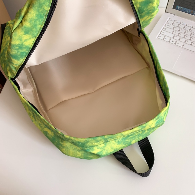 New personalized and trendy tie-dyed schoolbag for girls, Instagram-cool college backpack, Korean-style casual backpack for middle school students Application Scenario