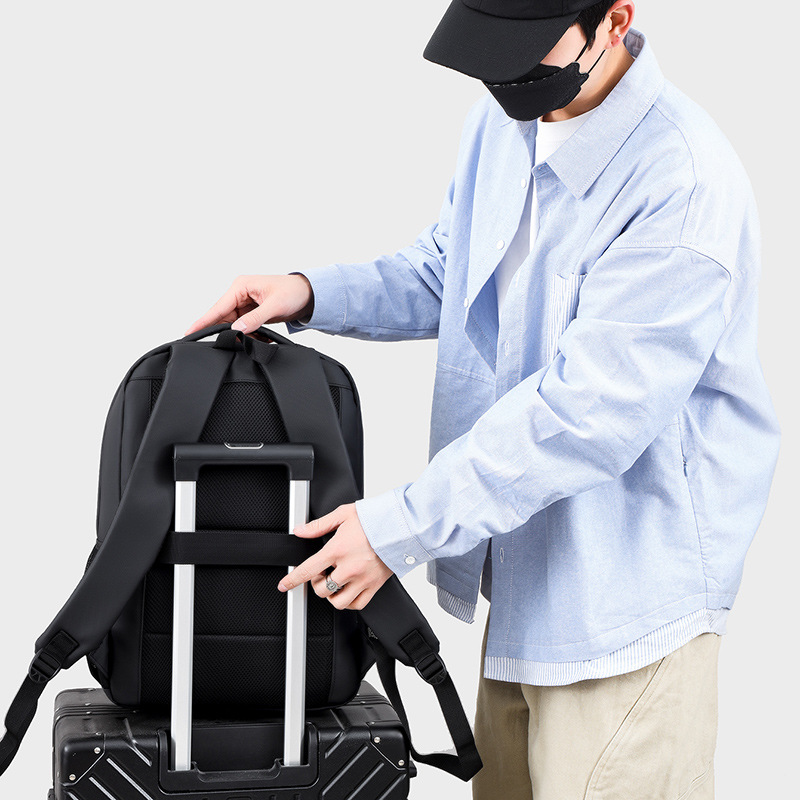 New cross-border business casual backpacks for men, business computer bags, cool functional backpacks, casual backpacks for men Specification drawing