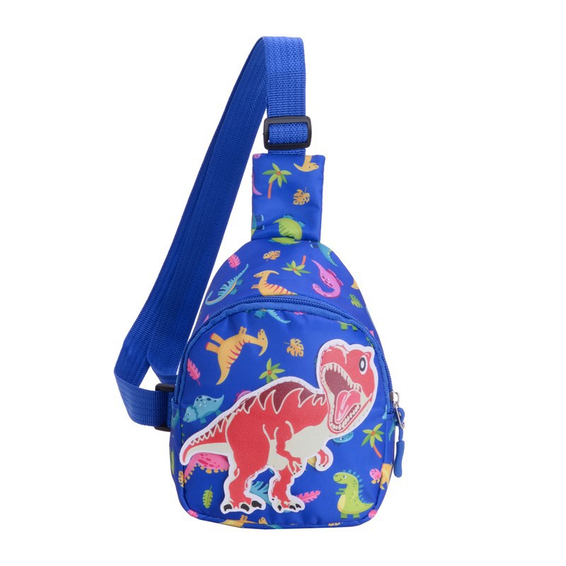 New boys' and girls' chest bags, Korean-style cute little girl single-shoulder bag, light and cool for going out, little boy crossbody bag Item Picture