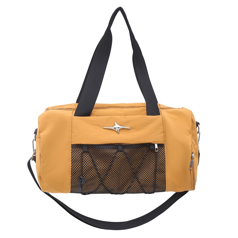 Sports yoga fitness bag, short-distance lightweight travel bag, large-capacity women's storage crossbody backpack, men's commuting handbag Item Picture