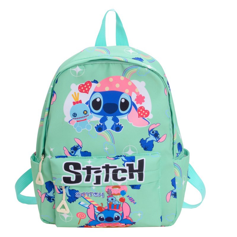 A new large-capacity cartoon and cute printed Stildie backpack for junior high school girls in 2025 Item Picture