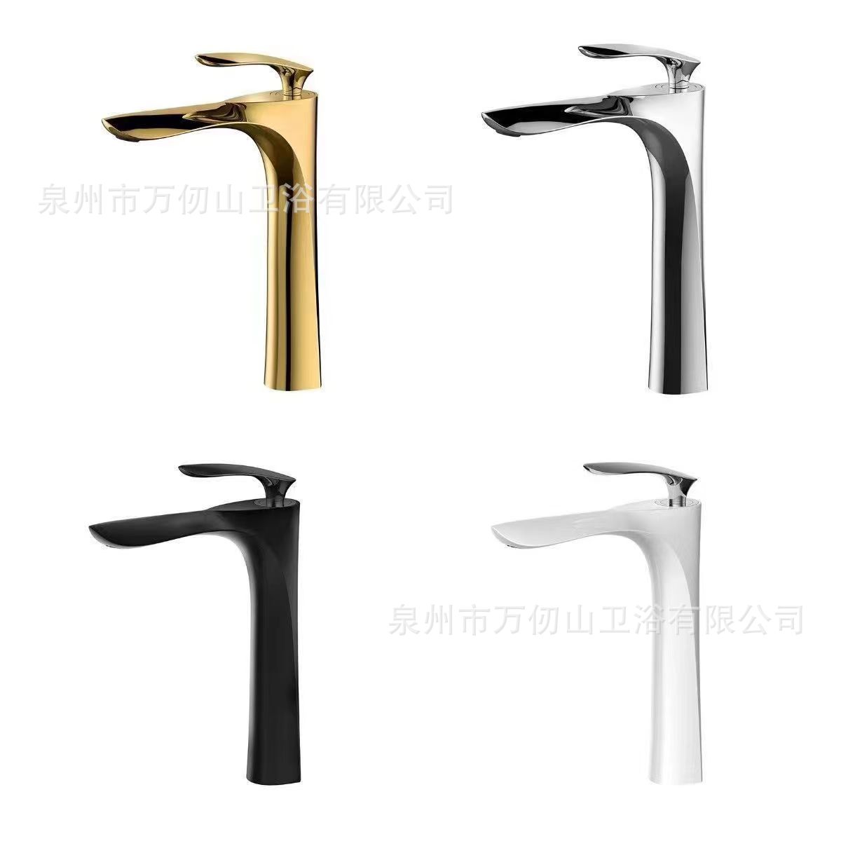 Factory direct sales, cross-border exclusive supply, Maple Leaf cold and hot water faucets, bathroom cabinets, washbasins, undermount basins, single-hole faucets Item Picture