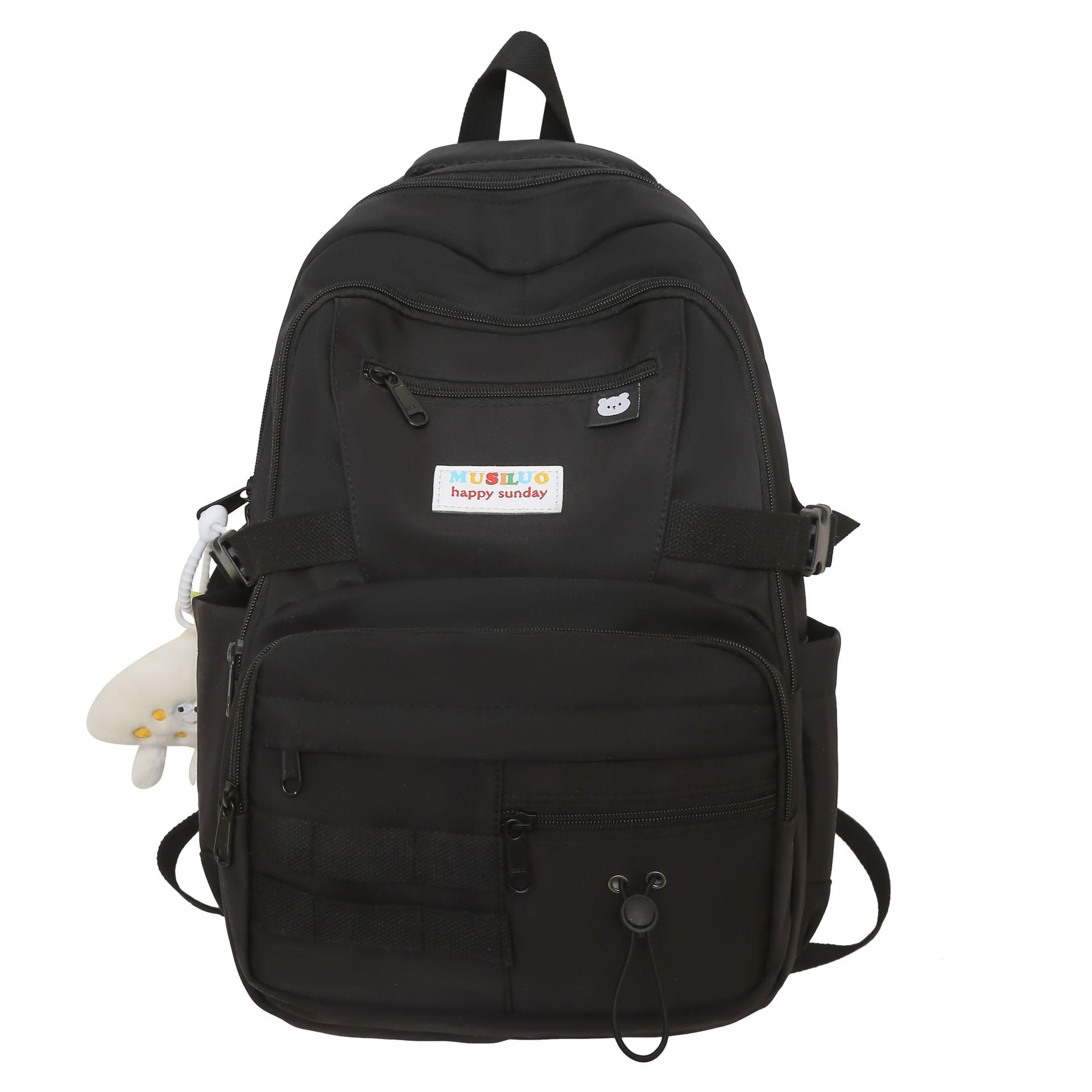 New schoolbag for girls, a Korean forest-themed, fresh and cute middle school backpack, a sweet school-style backpack for primary school students Item Picture