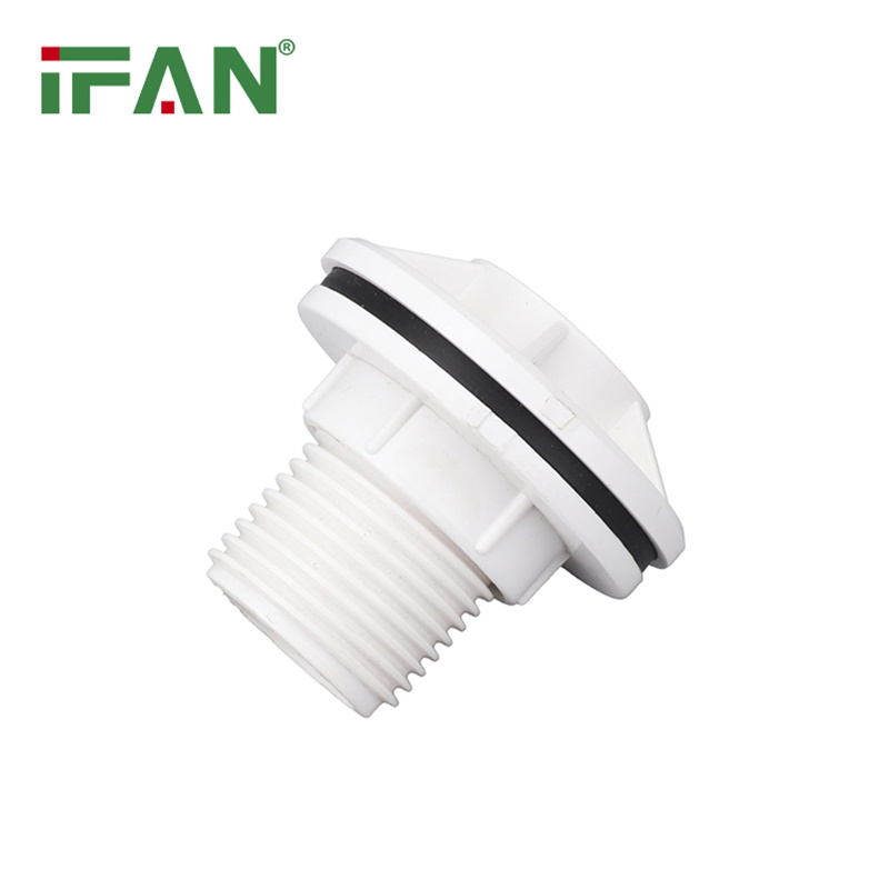 IFAN Factory BST Thread UPVC Plumbing Tee PVC Pipe Fittings细节图