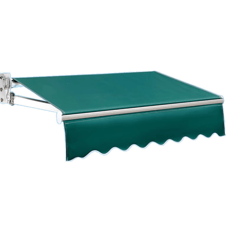Sunshade canopy folding and retractable electric retractable sunshade canopy, balcony rainproof outdoor tent fabric, courtyard rain shelter Item Picture