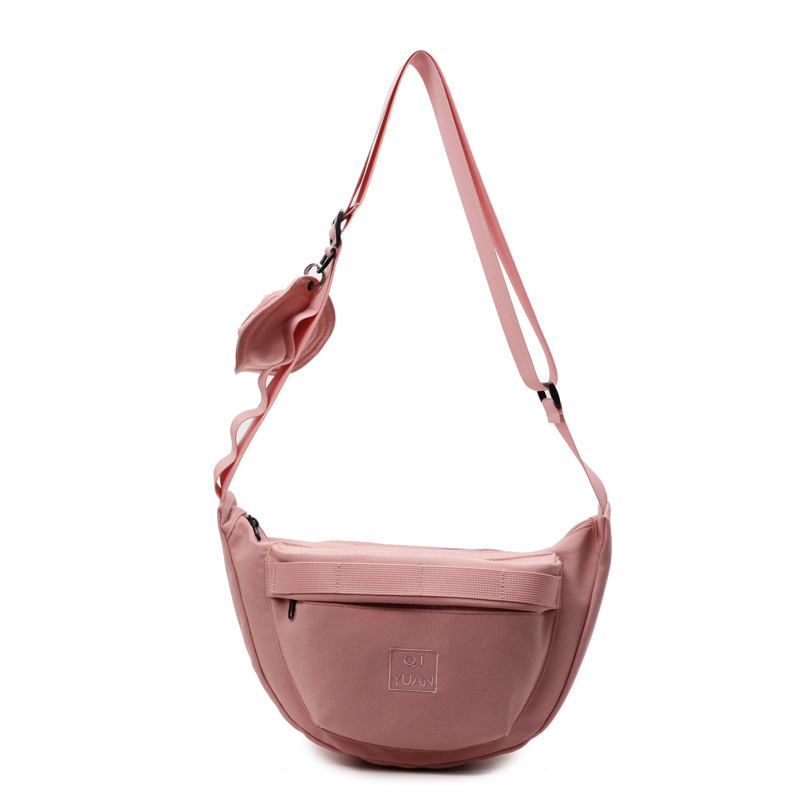 New fashionable single-shoulder women's bag, 2025 new casual and versatile commuting bag, simple crossbody bag for going out, dumpling bag Item Picture
