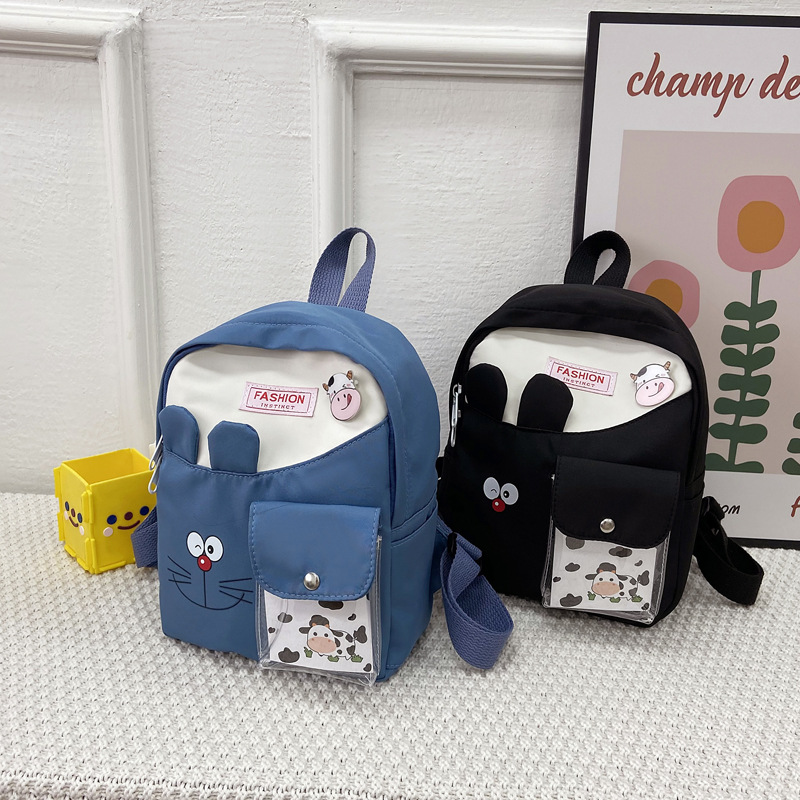 2021 Cute cartoon Children's backpacks, lightweight nylon fabric small backpacks, kindergarten kids' schoolbags, and small bags for going out full figure