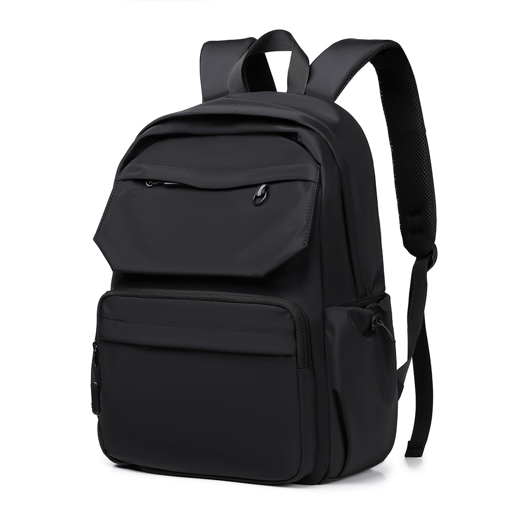 Cross-border large-capacity backpacks for men, business trips, computer bags, lightweight and simple backpacks, casual backpacks Item Picture