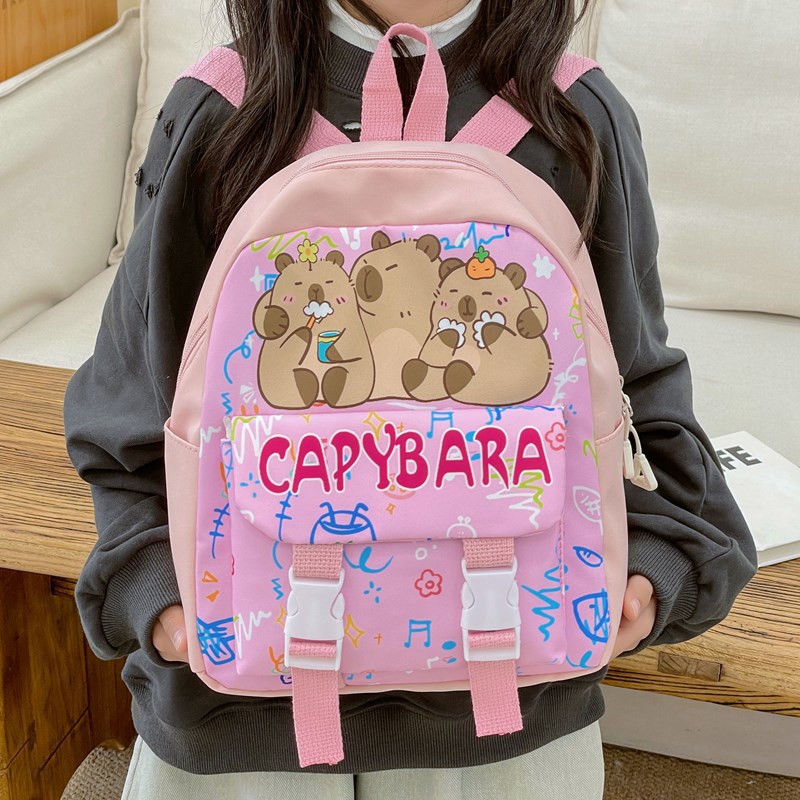 New cute cartoon children's bag for kindergarten boys and girls aged 3-5, casual outdoor travel backpack Application Scenario