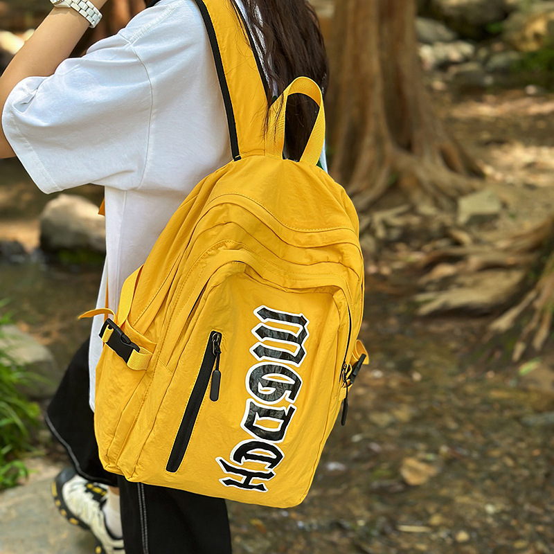 New high-appearation-level backpack for couples, multi-purpose for mountain climbing, casual, simple, lightweight, versatile for commuting, large-capacity backpacks details Picture