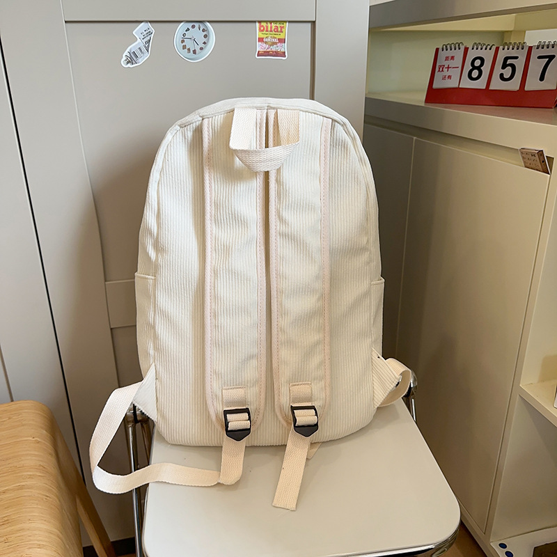 Japanese-style inS-style schoolbags for junior and senior high school students, Korean-style fresh, cute and soft girl backpacks, casual and versatile single-shoulder bags Specification drawing
