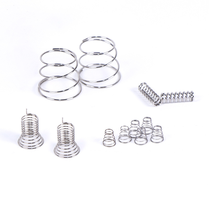 Customized precision compression springs from the manufacturer: 304 stainless steel touch springs, compression springs, cylindrical pressure small springs Item Picture