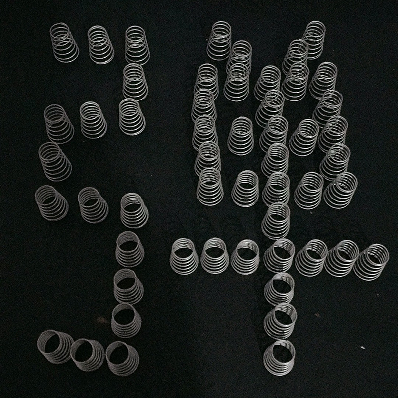 【 Humidifier Special 】 Universal 304 stainless steel spring and cotton swab replacement core accessories for small humidifiers Specification drawing