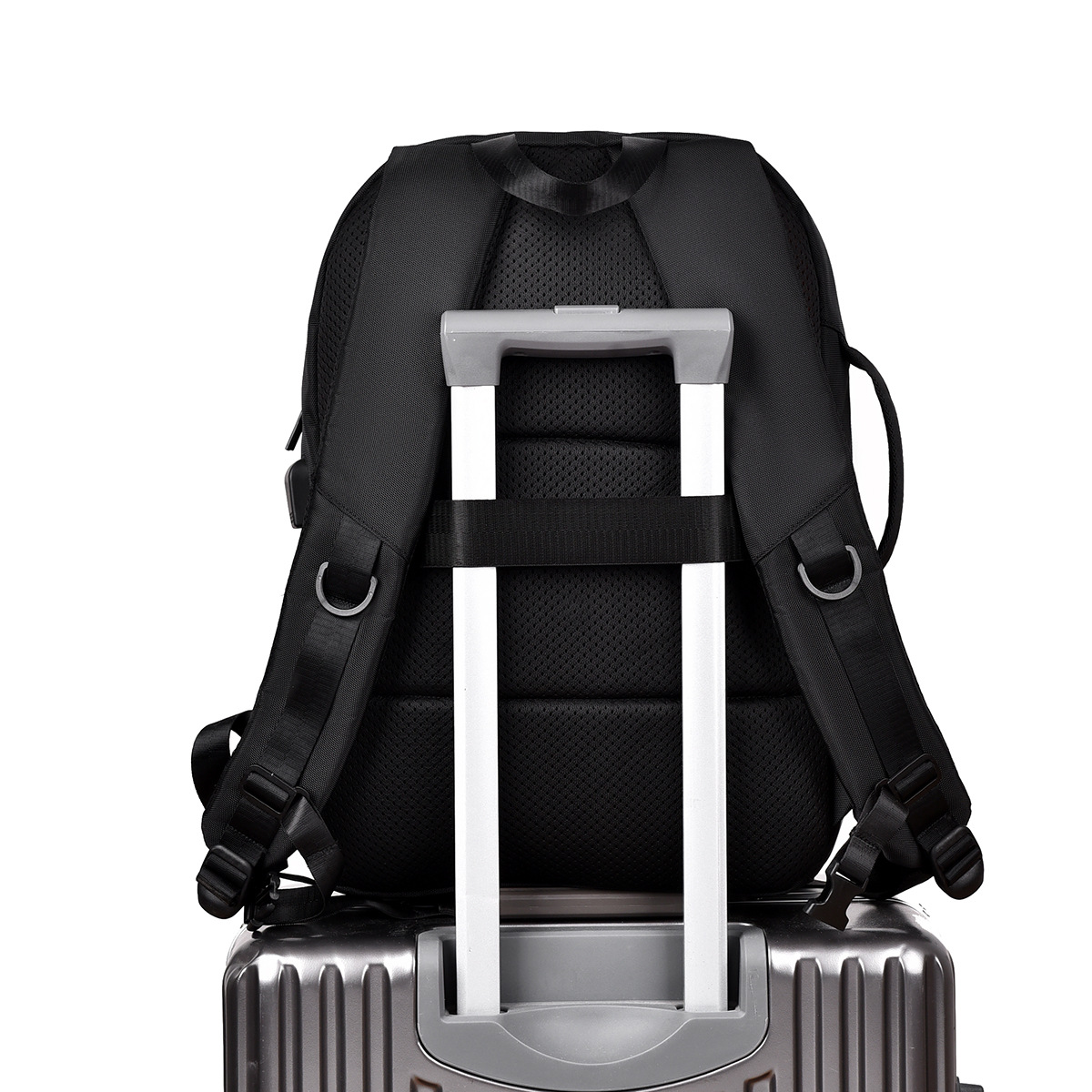 Backpack for women, light and casual travel backpack, simple commuting computer backpack, schoolbag for female college students Specification drawing