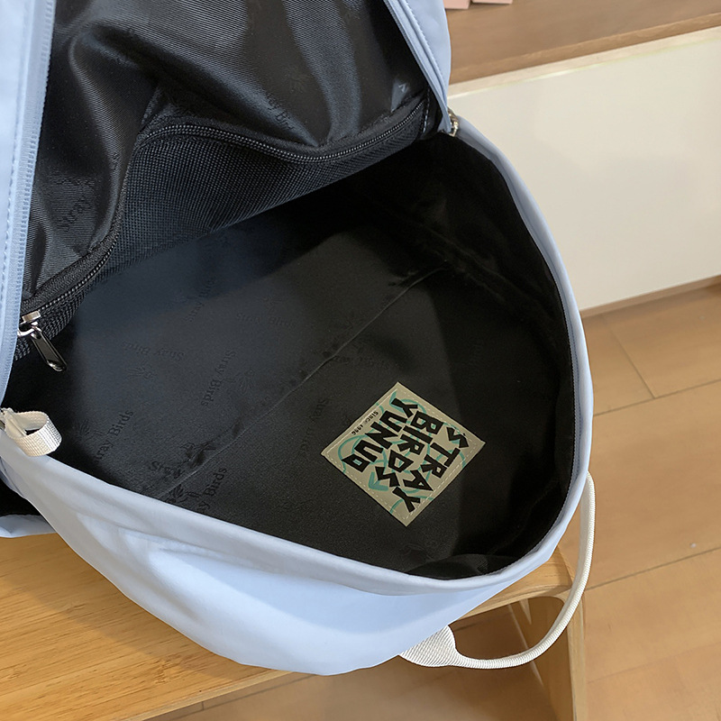 Summer new ins fresh, high-appearance-level sweet girl travel backpack, transparent double-layer backpack for junior and senior high school students Application Scenario