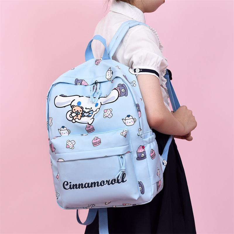 A new, high-quality, fresh, sweet and cute cartoon backpack for kindergarten and primary school students in grades 1-3 full figure