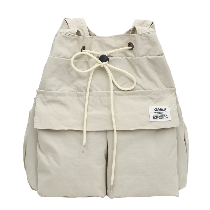 Japanese-style backpacks: A fashionable large-capacity backpack for male college students and a simple single-shoulder bag for female high school students for commuting to class Item Picture