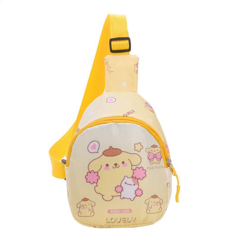 The new children's bags are cartoonish and cute. Boys and girls can carry small crossbody backpacks when going out. Baby coin purses and children's chest bags Item Picture