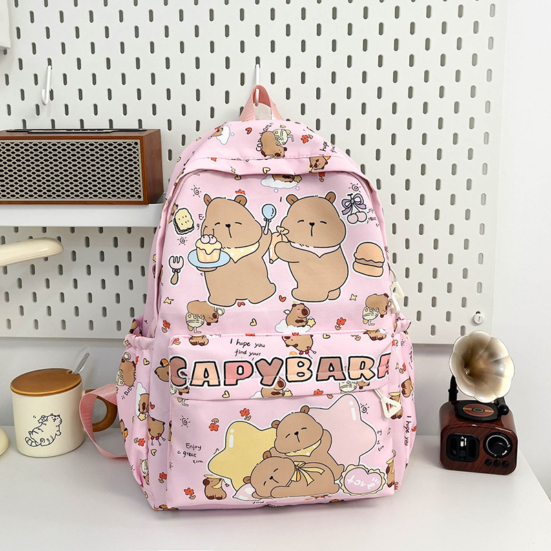 2025 Summer New cartoon fashion children's backpack, large-capacity men's and women's shoulder bag, primary school bag details Picture
