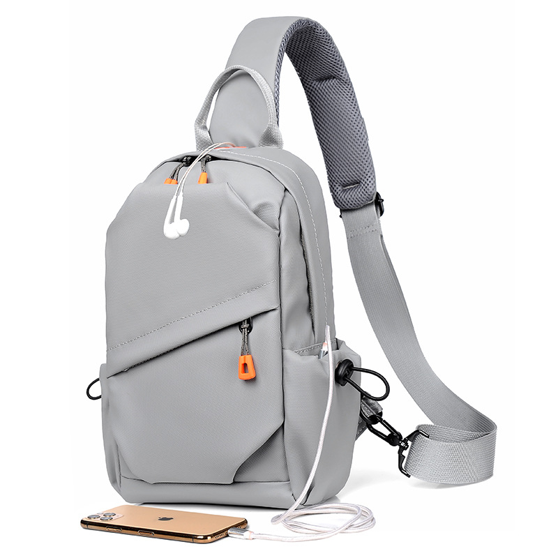 One-piece consignment of new men's crossbody bag, streetwear crossbody bag, lighten the burden, casual single-shoulder bag for men Item Picture