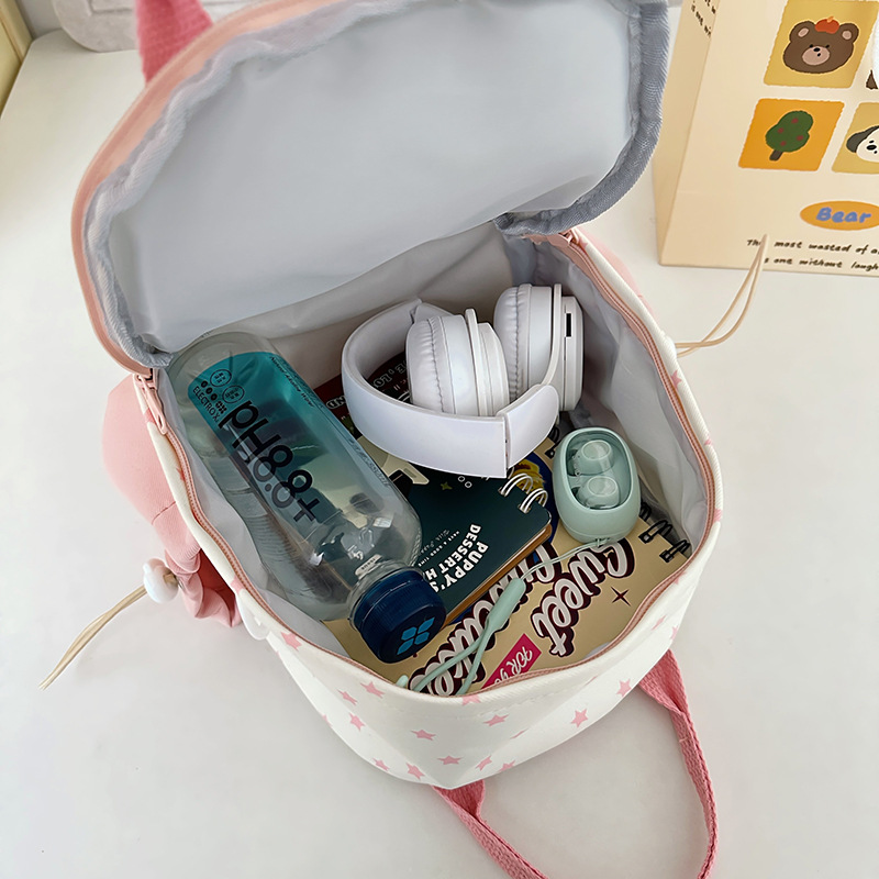 A new high-appearance-level Japanese-style 2D anime fresh and cute baggy backpack for primary and secondary school students Application Scenario