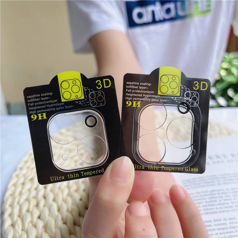 Applicable to iPhone13pro lens film 12 high-definition silk-screened mini scratch-resistant 11promax integrated protective glass details Picture