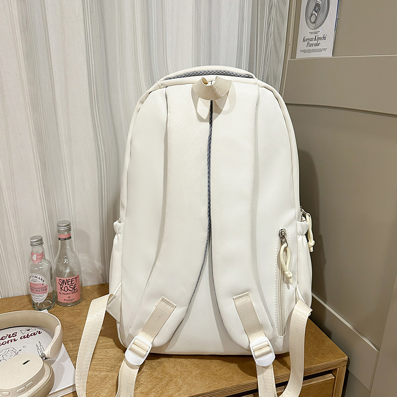 New college-style ins sweet and cute schoolbag for junior and senior high school students, high appearance level, large-capacity backpack for grades 3-5 Specification drawing