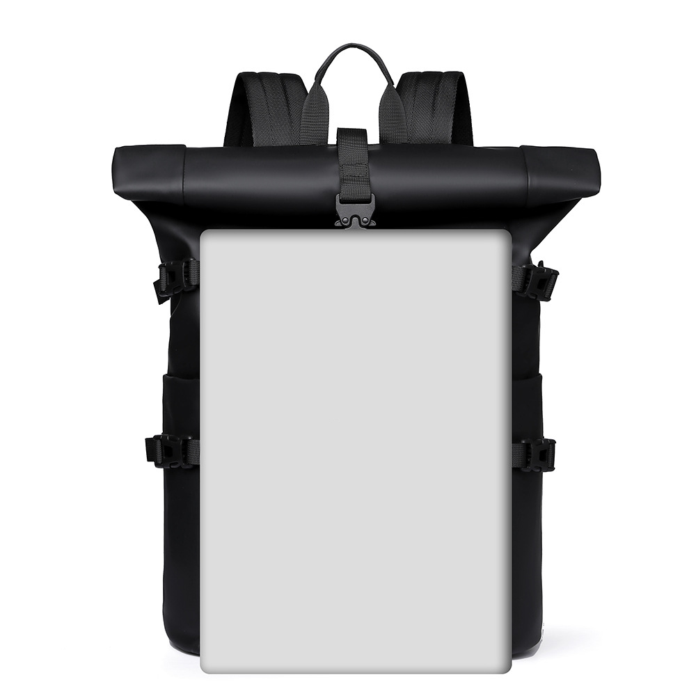 New men's casual backpack, outdoor large-capacity travel backpack, high-end backpack, sports and leisure backpack details Picture