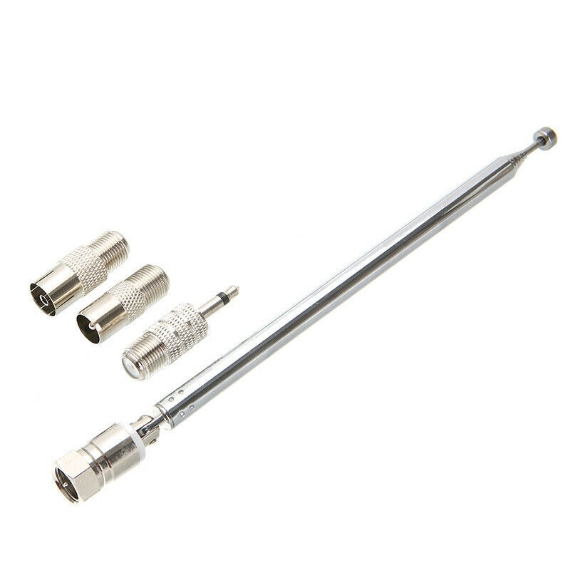 7120 antenna 5-piece set, F-head quick-plug tv male head 3.5mm plug, bnc head total length 765mm details Picture