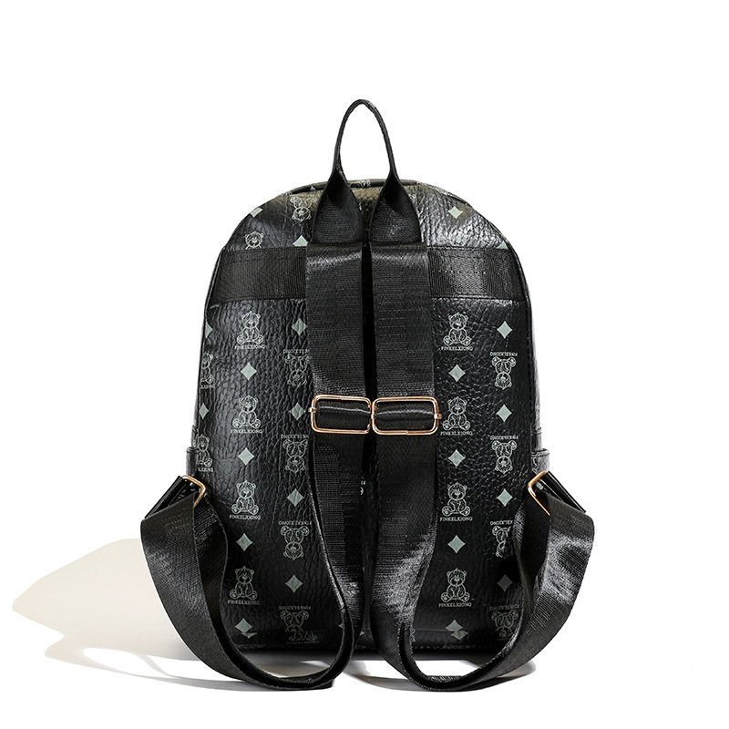 2025 New retro niche summer college student large-capacity schoolbag, versatile commuting backpack, lightweight single-shoulder bag Specification drawing