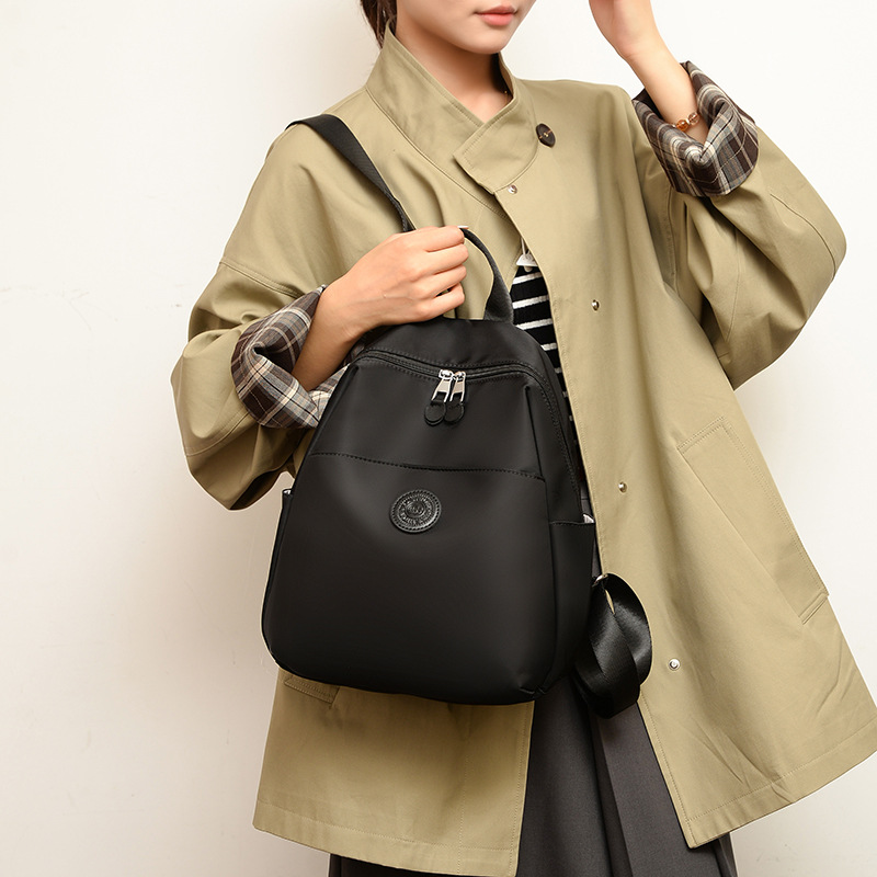 High-end backpack for women, lightweight commuting travel backpack, versatile, casual and fashionable, mom with kids, college student schoolbag details Picture